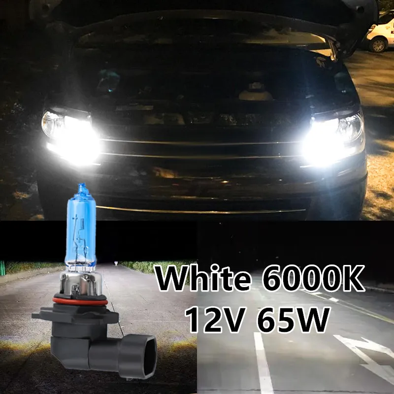 1PC Super White Halogen Bulb 9005 HB3  Car Head Light Bulb 6000K 12V 65W Headlight Parking Halogen Led Bulbss Light