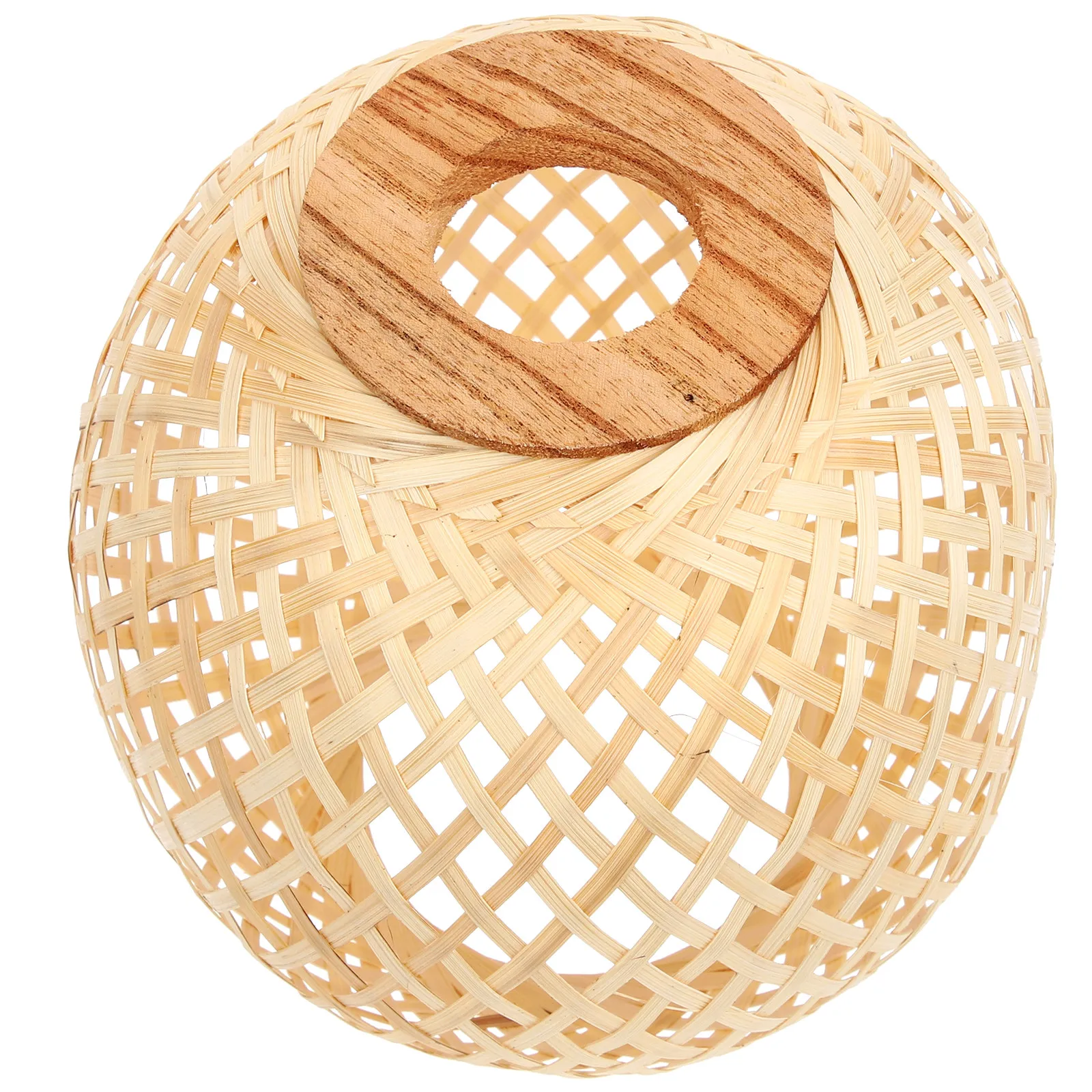 竹ランプシェード織りライトカバー、テーブル、フロア、デスクランプ、家庭、ホテル装飾用、目に優しいランプシェード