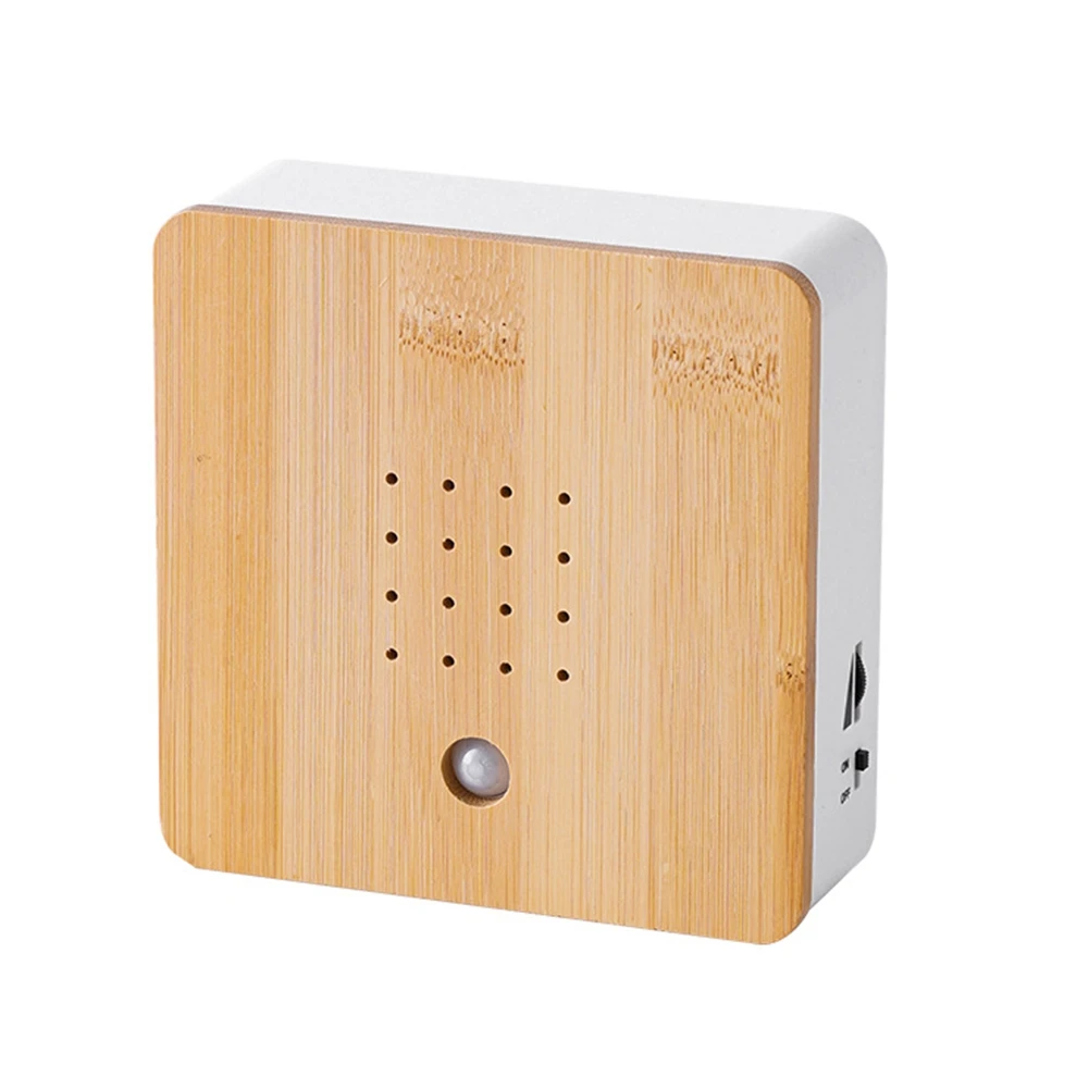 *ABAB Bird Chirping Sound Box Motion Sensor Singing Bird Box Smart Animal Noise Machine for Bedroom Living Room Fireplace