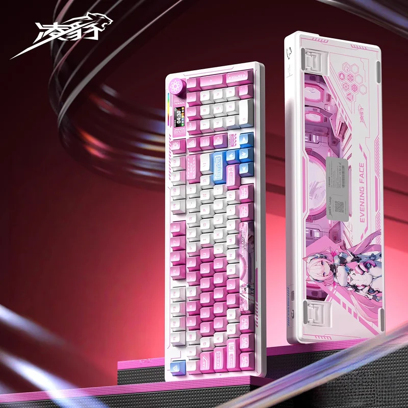 

Lingpao K98pro Mechanical Keyboard Customizable Wireless Bluetooth Triple Mode Esports Office Gaming Desktop Computer Gift