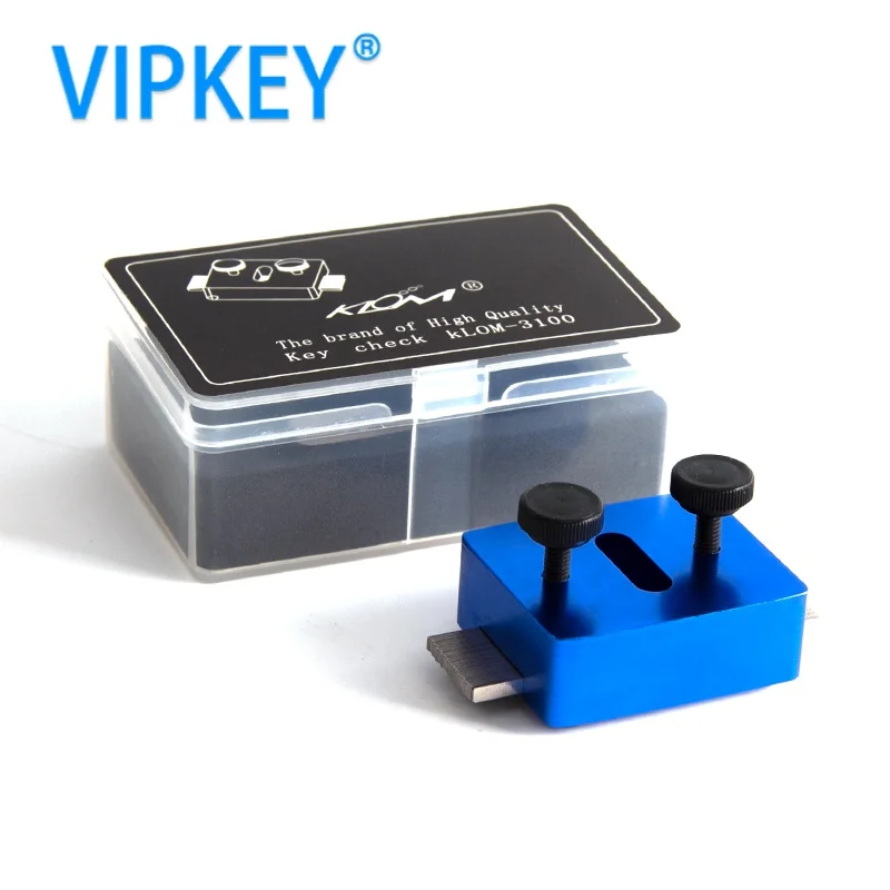 Imagem -06 - Vipkey-klom Key Check Checker Genuine Locksmith Tools Blank Key Slot Checker Klom3100