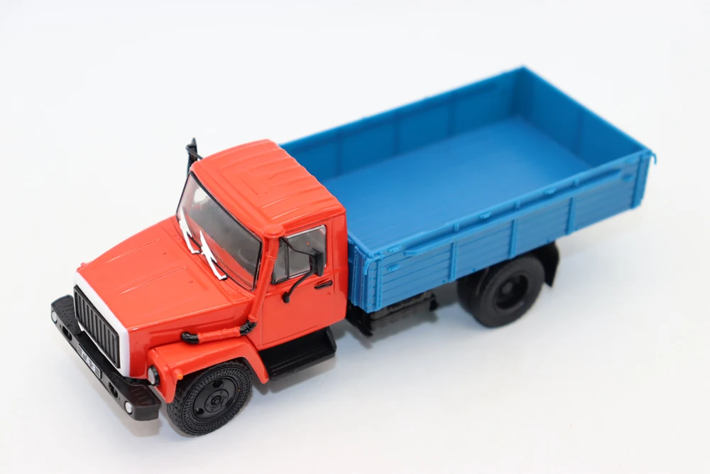 New 1/43 Scale GAZ 3309 Flatbed Truck USSR Vehicle By DeAGOSTINI Diecast Plastic Model For Collection