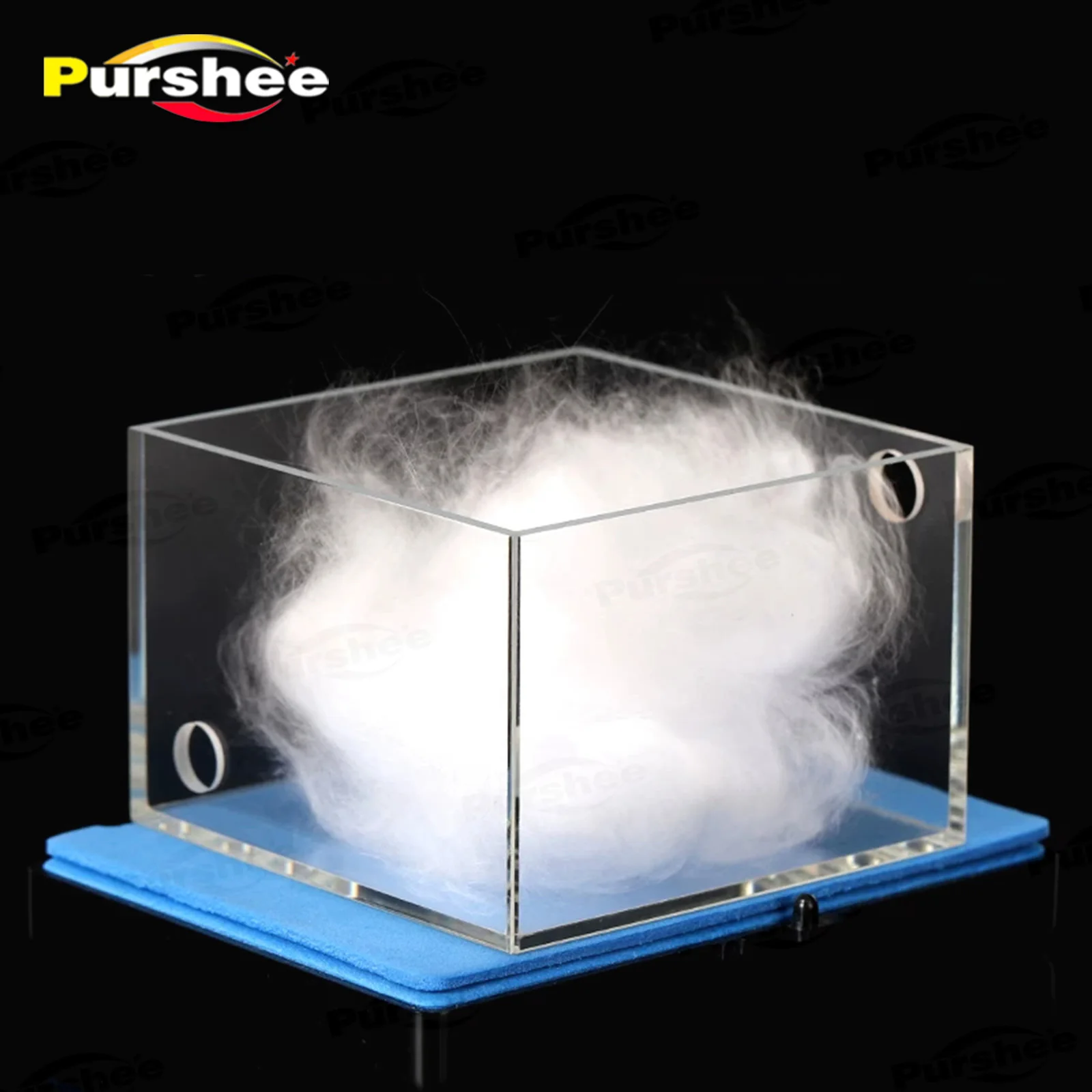 High Purity Quartz Fiber Cotton High Temperature Resistant Quartz Glass Wool Lab Gas Chromatography Catalyst Filler