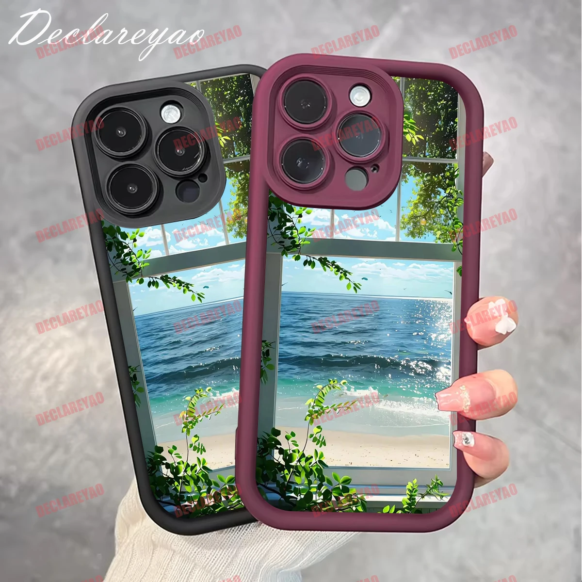 DECLAREYAO ماتي بولي يوريثان لينة خفيفة سليم حالات ل Redmi زائد K A2 11T K50 A3 الألعاب 14R A1 K60 13 توربو K40 يغطي حافظة للصدمات #5