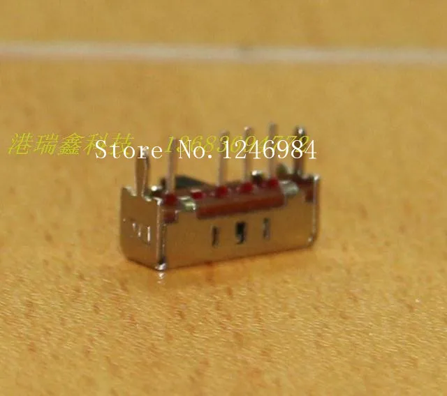 [SA]Small toggle switch slide switch DC power bent pin 3 file switch SK-13D05--200pcs/lot