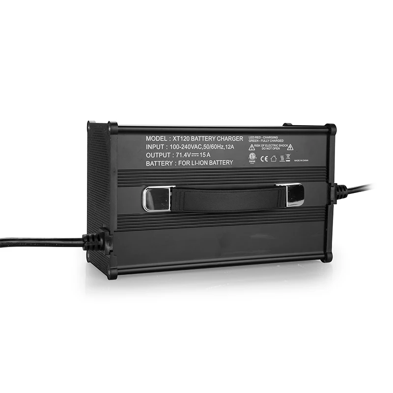 XT120 Customized 60V 15A Lithium Ion Battery Charger Power Supply Adapter for 84V 7A Electric Tricycles Scooter CE TUV FCC PSE