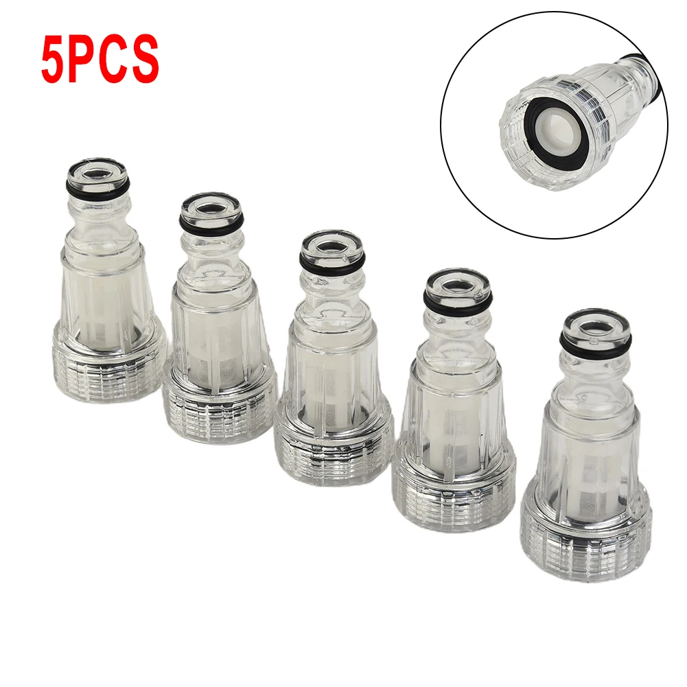 

Plastic Faucet Quick Connector Car Washing Machine Water Filter High Pressure Washer Garden Pipe Hose Adapter Filter Nozzles
