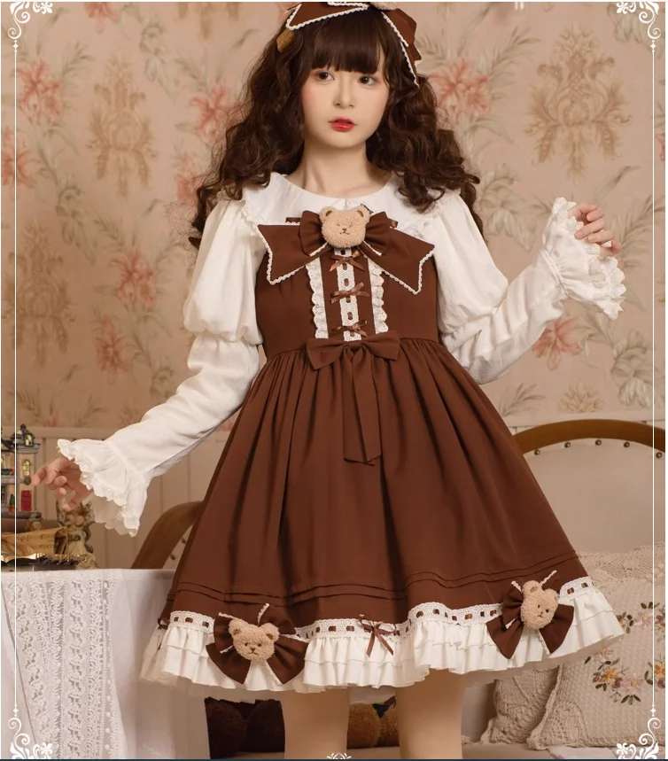 

Fairy tale cute retro JSK dress Lolita princess costume