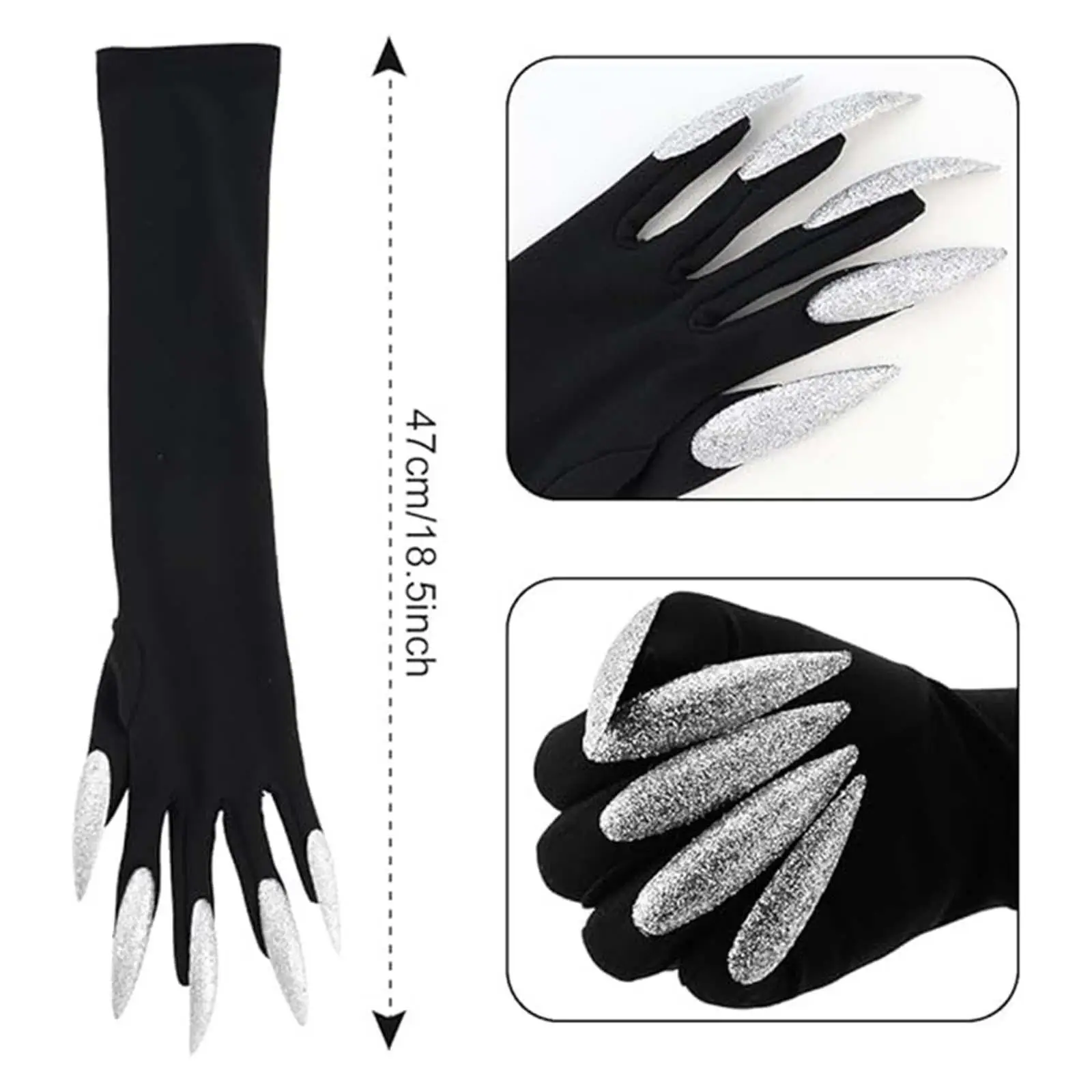 Halloween Costume Paw Gloves Cosplay Costume for Stage Performance