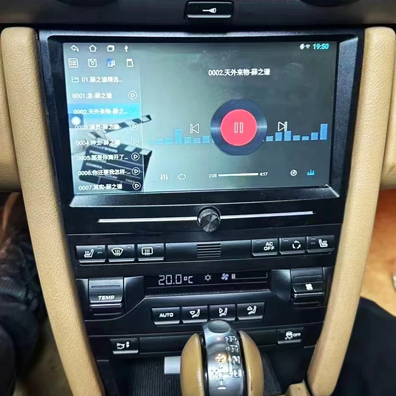 2005-2012 for Porsche 987 Boxster Cayman Car Interior Upgrade New Center Console Color Screen