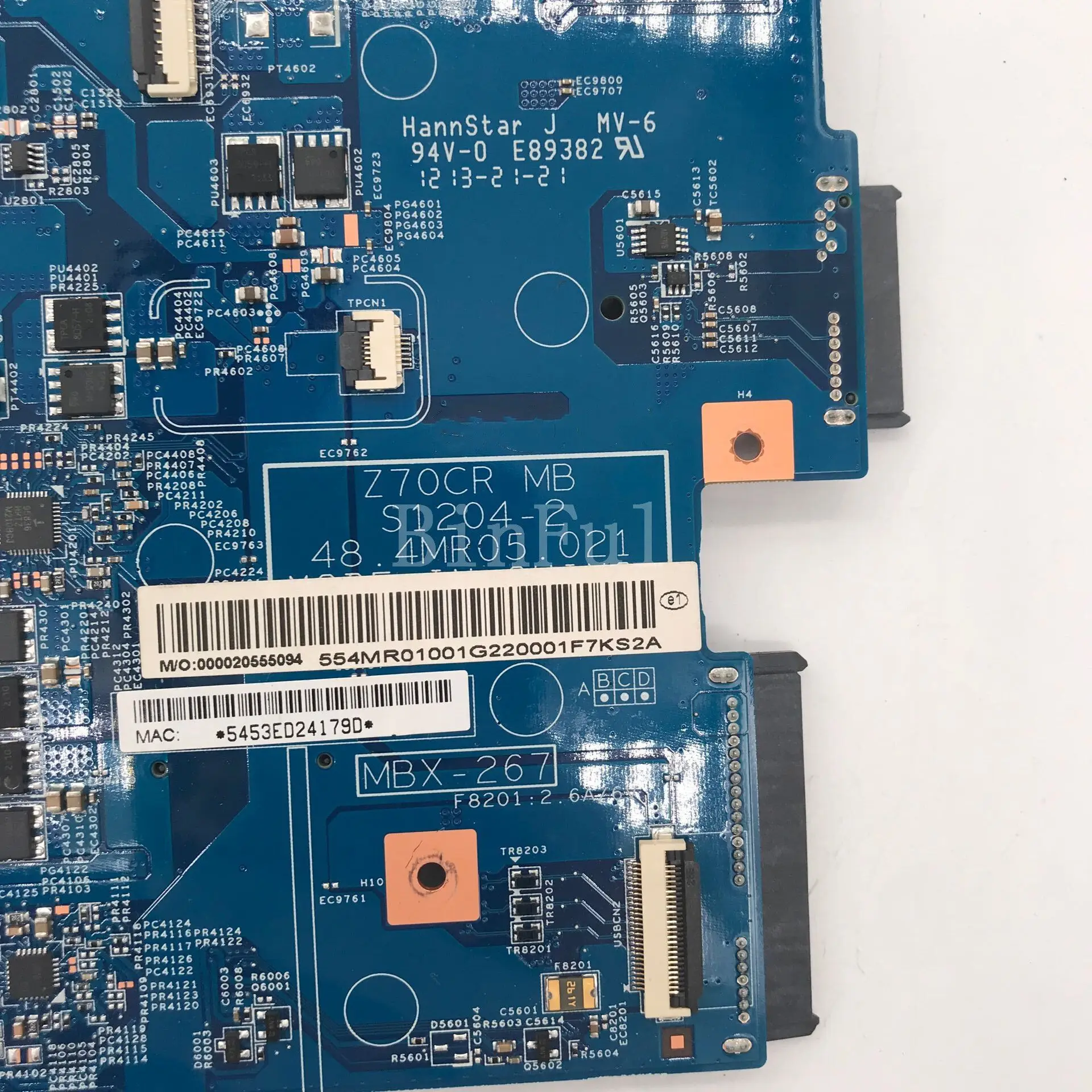 

Высокое качество для ноутбука SONY Sve17 Sve1711 MBX-267, материнская плата 48,4MR05.021 S1204-2 HM70 DDR3, 100% полное тестирование, работает хорошо