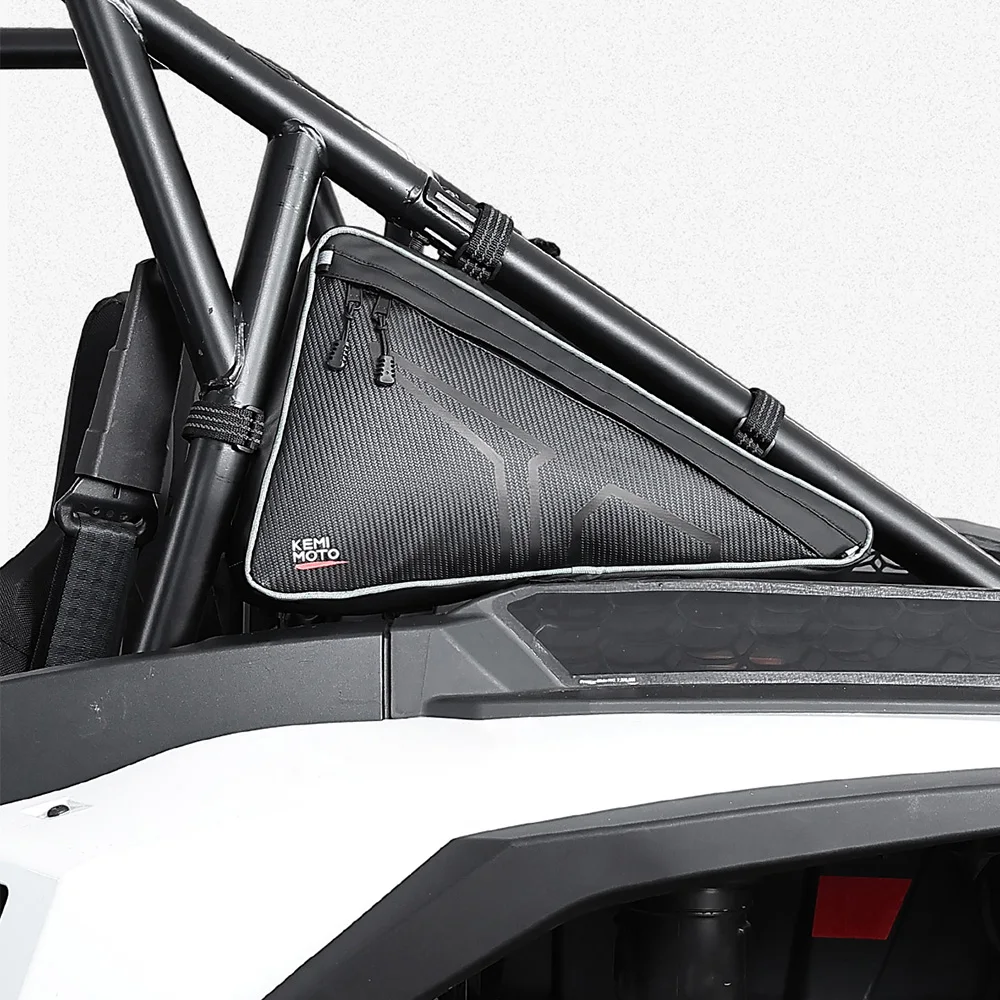 Боковые сумки для хранения инструментов UTV из ПВХ, совместимые с Polaris RZR XP 1000/XP 4 1000, 2024-2025, износостойкая сумка с двойной молнией