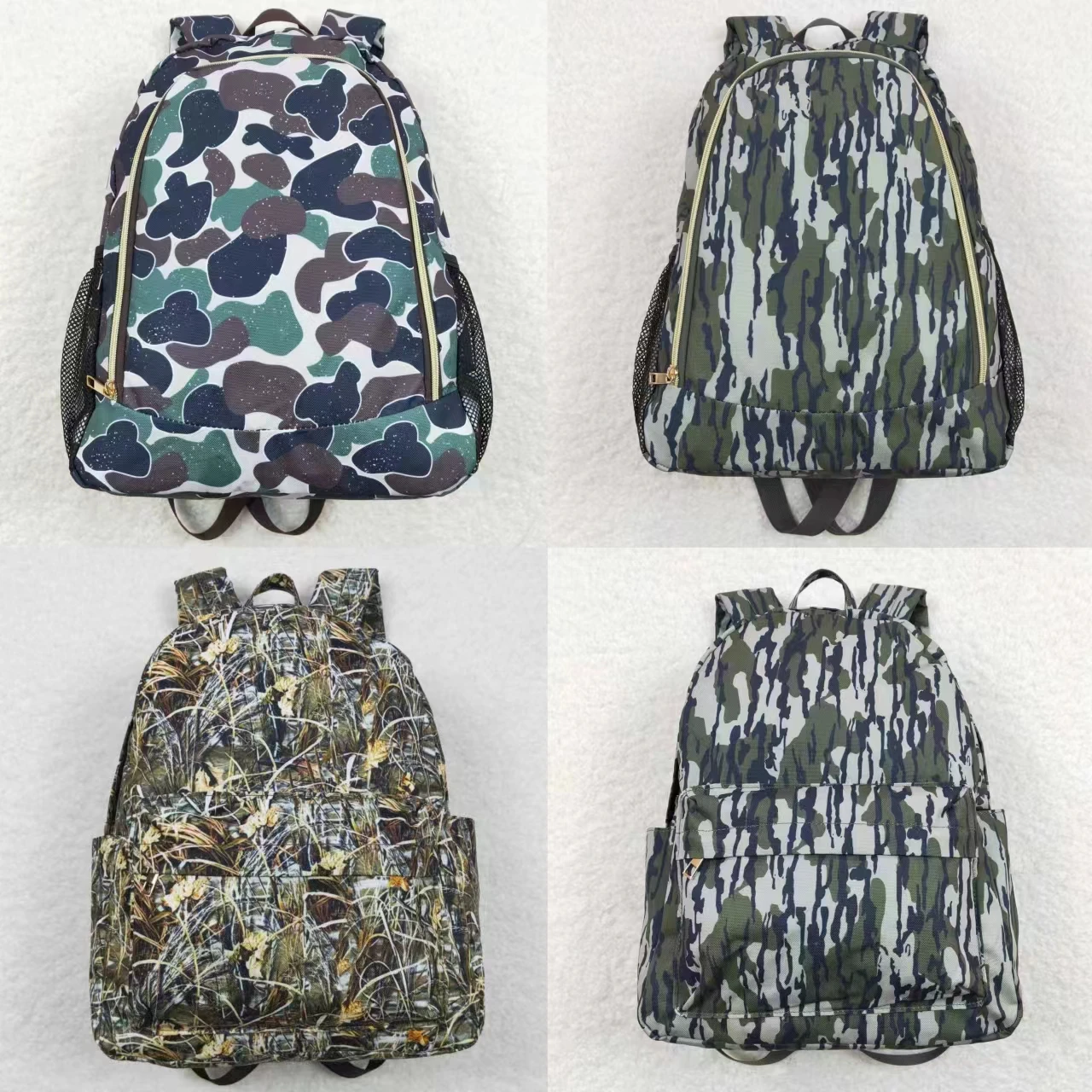 Sac à dos camouflage pour enfants, sac à dos extérieur portable pour tout-petits, sac d\'école pour bébé garçon, vente en gros