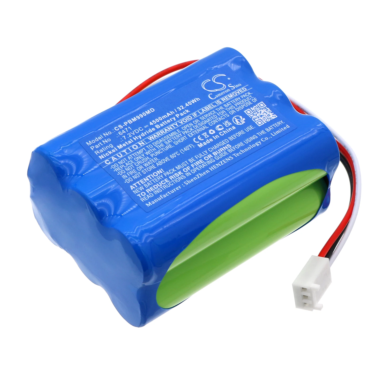 

Сменный аккумулятор CS для IPB HDM 99XP, MXI-1 6471, 4500 мАч / 32,40 Втч