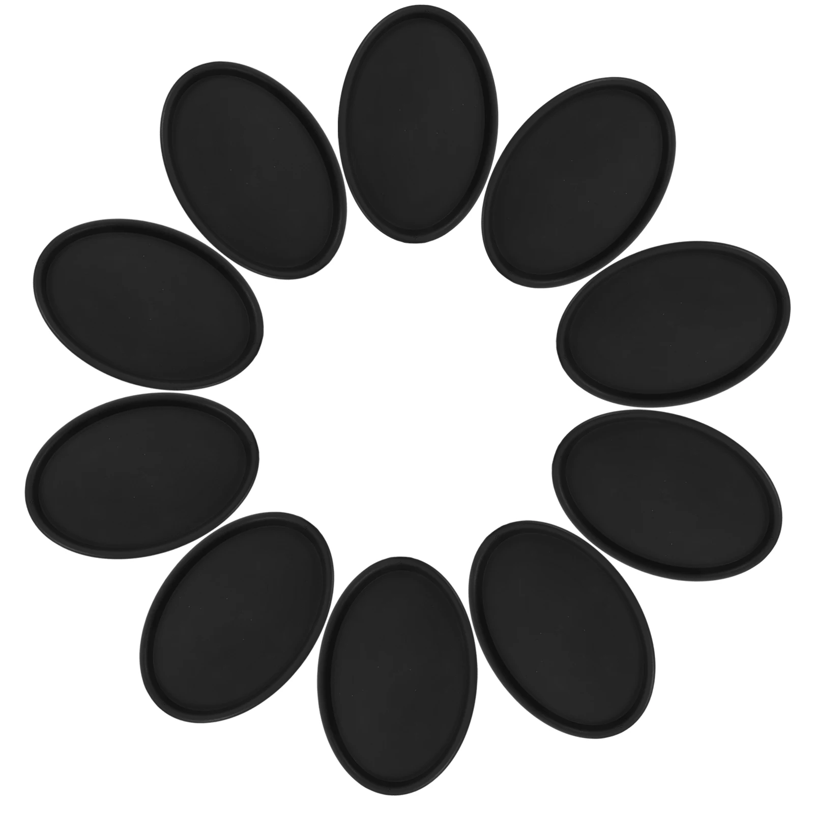 

10 Pcs Flower Pot Tray Decorative Planter Saucer Deep Drainage Drip Trays Shape Plant Trays For Pots Waterproof Durable
