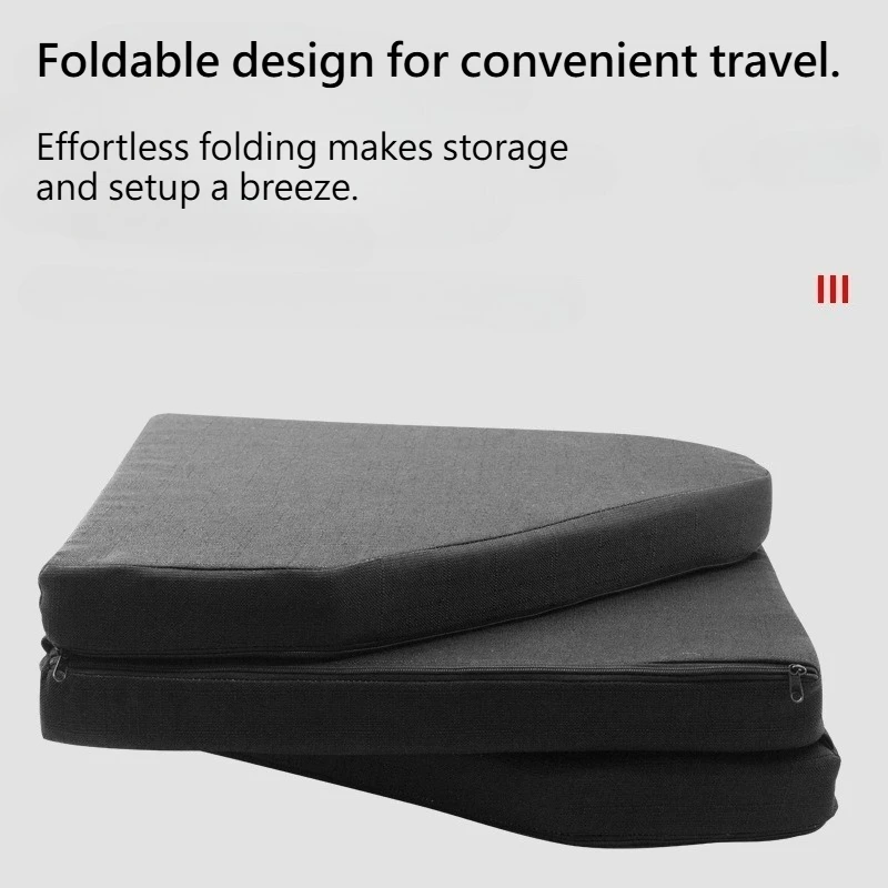 Front Cabin Folding Pad for Tesla Cybertruck 2024-2025 Soft Sponge Seat Cushion Trunk Folding Portable Body Kits Accessories