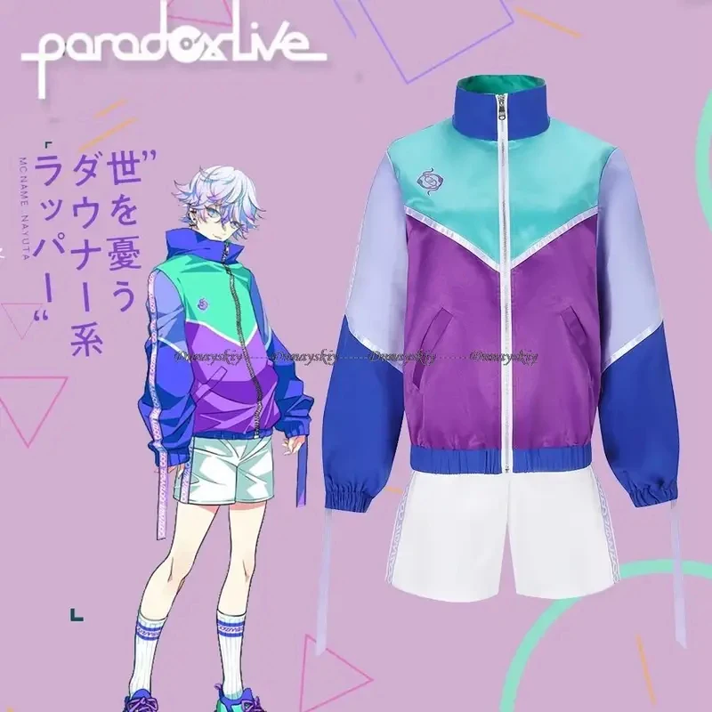

6'h\b/5;e,8\v,5/Nayuta Yatonokami Halloween Carnival Coat Sports Suit Paradox Live Cozmez Cosplay Costume Shorts Stockd;5'b\7/m