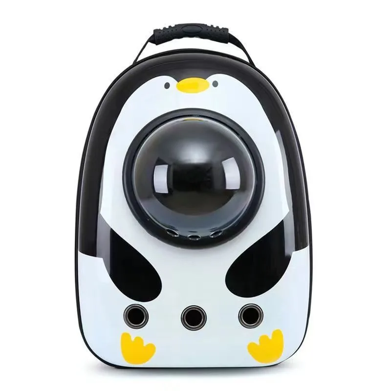 Transparent sunroof outing bag, portable outing space capsule cat supplies breathable large-capacity backpack