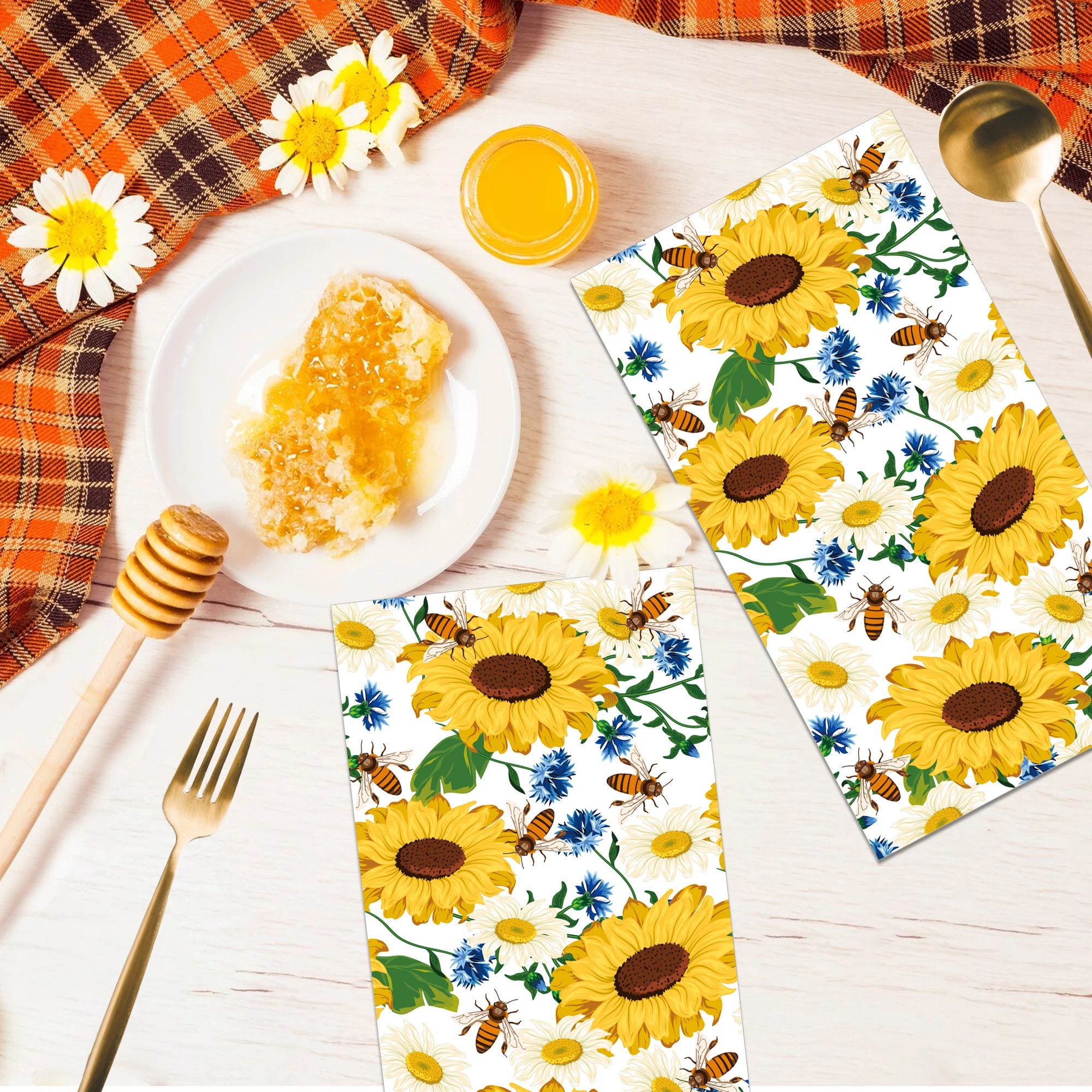 20 Stück Servietten mit chinesischen Blumen, lange Papierservietten, Hochzeit, Einweggeschirr, Servietten, Taschentücher, Geburtstag, Abendessen, Tischdekoration – Detail 15