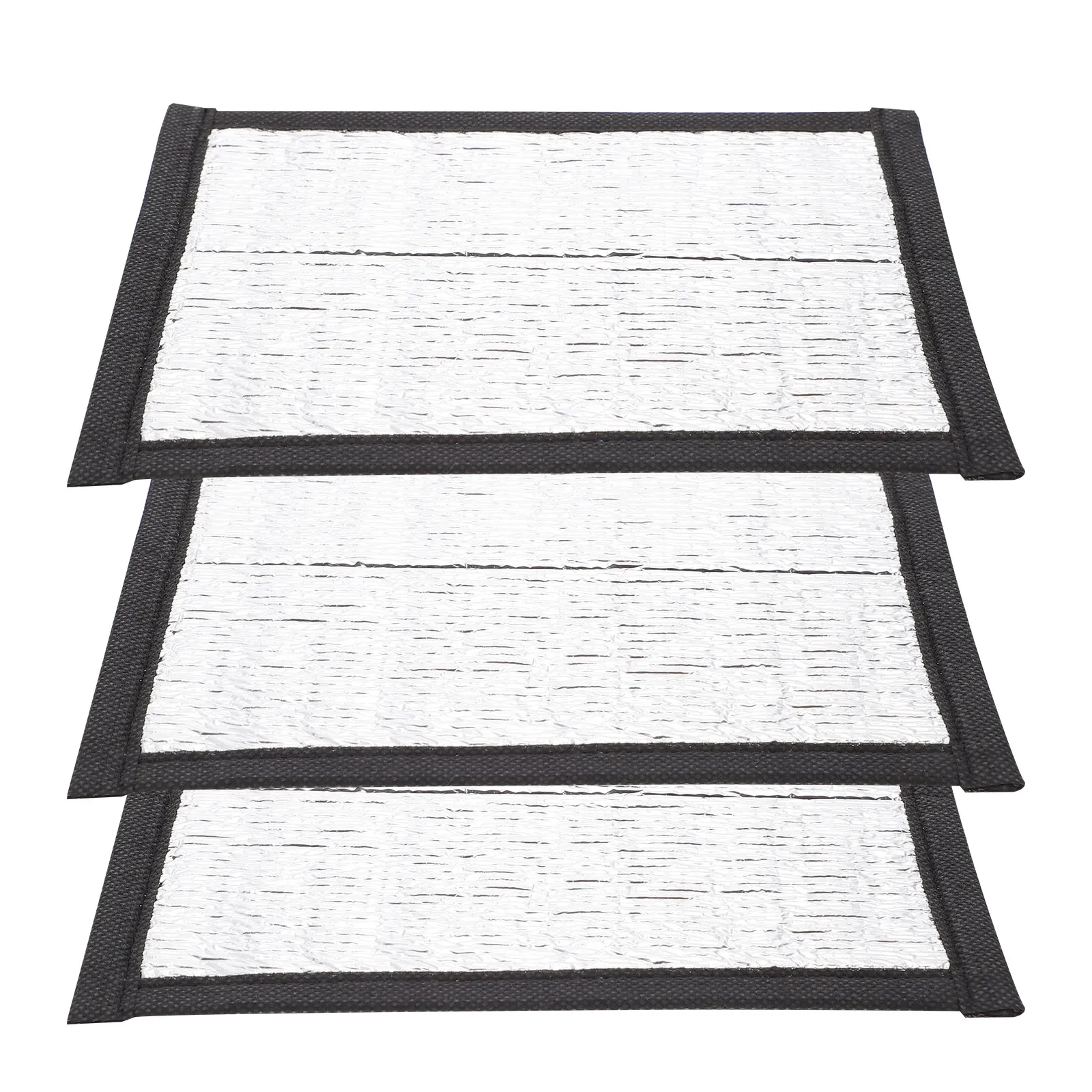 3Pcs Pet Warming Mat Insulation Pad Warm Reflective Film Reptile Heat Pad Winter Pet Heater Insulation Mat for Snakes