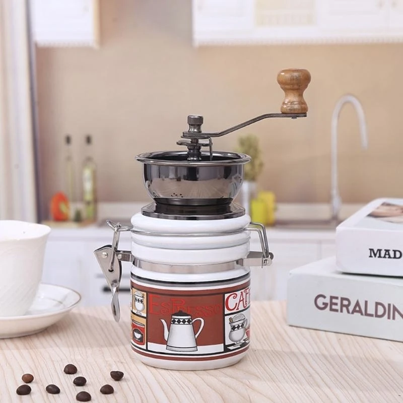 Mill manuale classico Mulino caffè con imponente regolabile MANUALE GRINDER KXRE