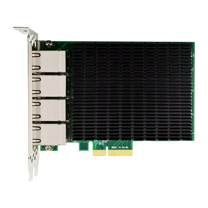 PCIe X4 Eye-port Industrial Vision Network Card I350AM4 Visual Acquisition Card view 3