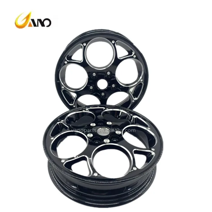 WANOU VESP 150CC 300CC Scooter 12Inch Colorful Aluminum Alloy Rim Motorcycle Wheel Hub