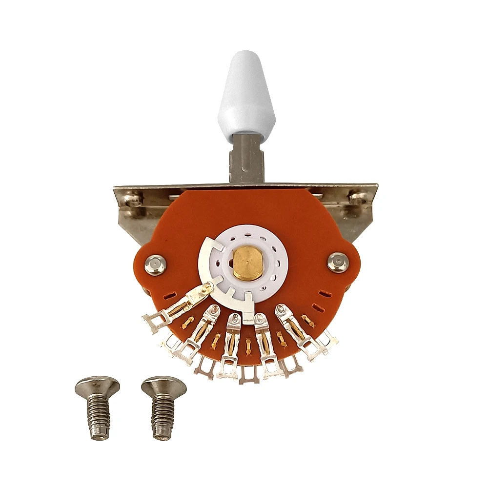 3 way 4 way 5 Way Electric Guitar Switch Metal Plastic 1pcs Tips Switch with Screws Electric Guitar Accessories image 3