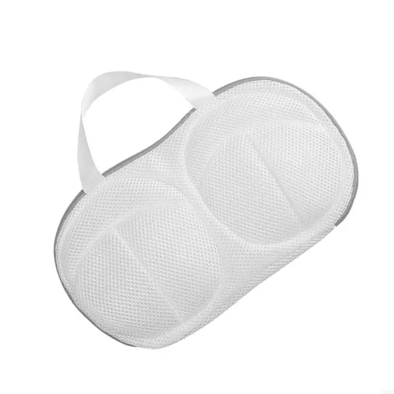 

97QD Bras Wash Bag Reinforced Mesh Laundry Protectors for Delicates Underwear Sports Bras Machine Washable Sturdy Nylon