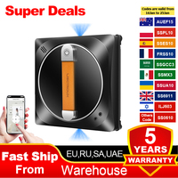 Window Vacuum Robot Cleaner Liectroux YW910,Double Water Spray,Laser Sensor,Home Floor Windows Robot Vacuum Cleaner,App Control