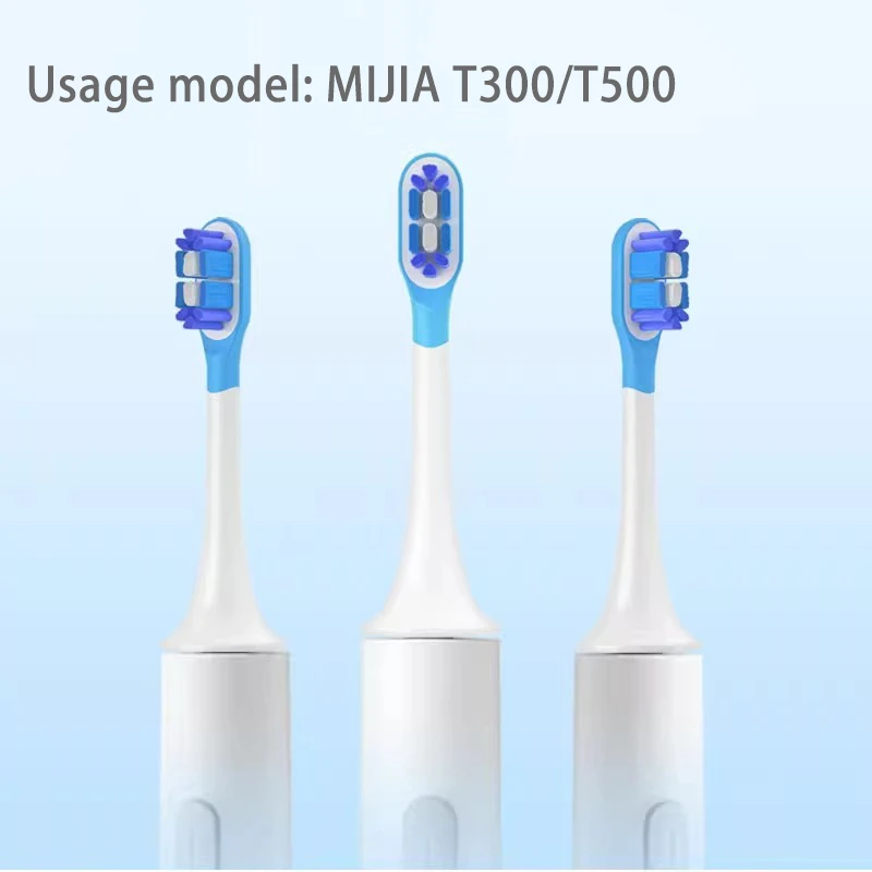 Replacement Toothbrush Heads For Xiaomi MIJIA T300 T500 Sonic Electric Teeth Brush Soft Copper Free Teethbrush Nozzles