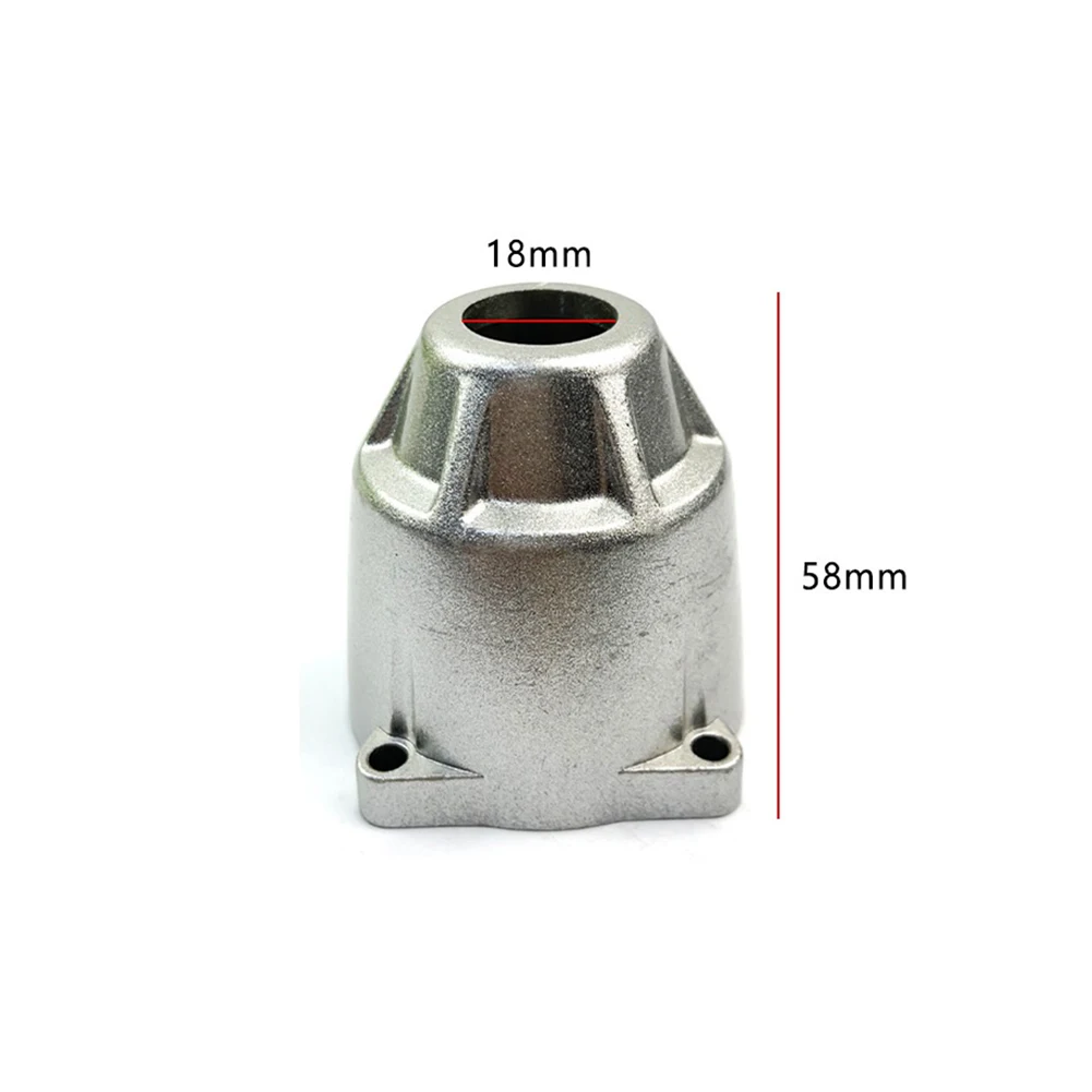 Accessories Aluminum Shell Electric Wrench Multifunctional Replacement Silver 18mm Hole 58mm Aluminum Head Shell