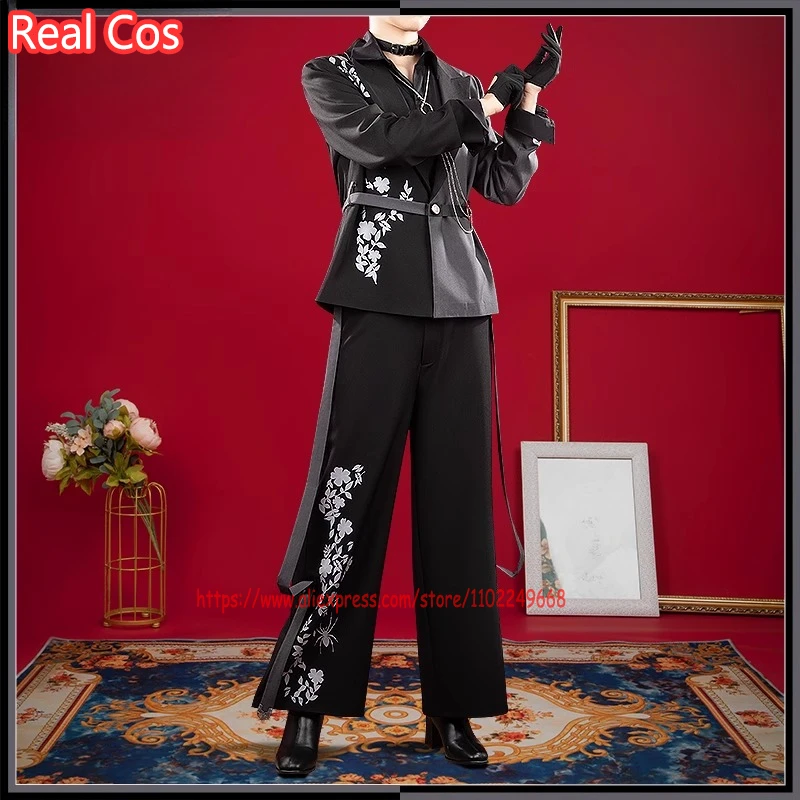 

[Customized] Lauren Cosplay Costume Cos Game Vtuber Anime Party Uniform NIJI HOLIC Hallowen Play Role Clothes Clothing