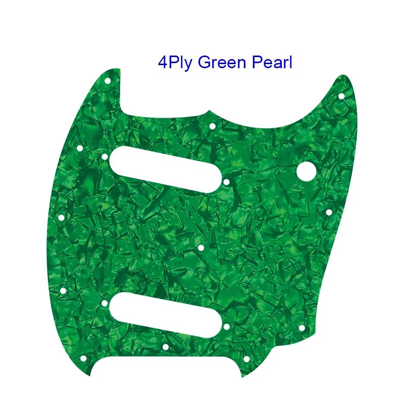 Xinyue Custom Parts Replacement - For US Fender American Performer Mustang Guitar Pickguard Multicolor Selection