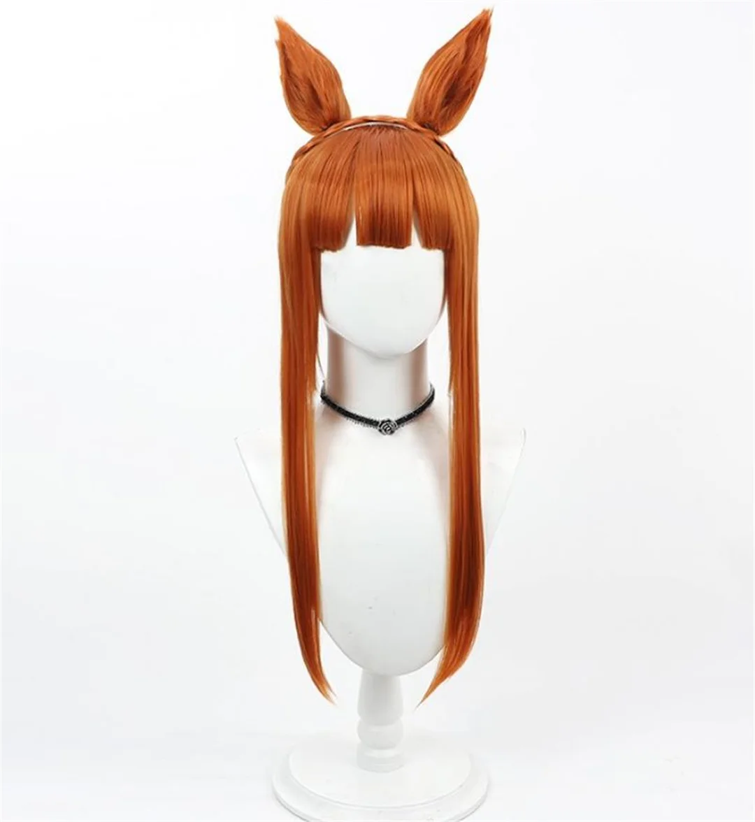 Cosplay Uma Musume Pretty Derby Summer Swimsuit Silent Suzuka Wig Anime game party synthetic wig