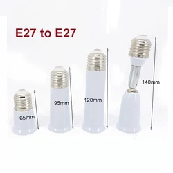 Lamp Bulb Adapter E27 to E27 Extender LED Lamp Base Holder Screw Socket Extension Light Converter