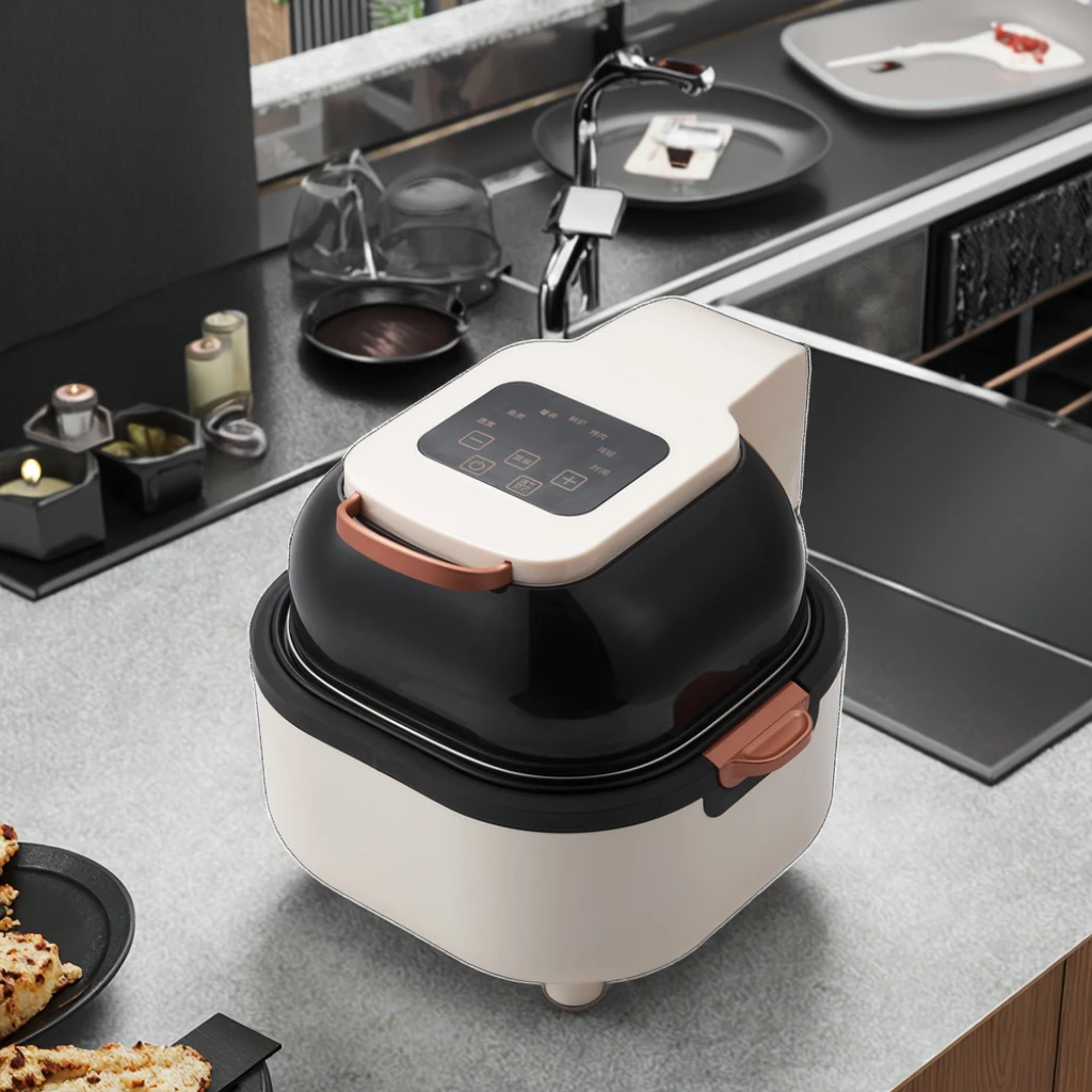 OUSHENG 5L OilFree Digital Con - Air Fryer 5L Digital 评论和价格