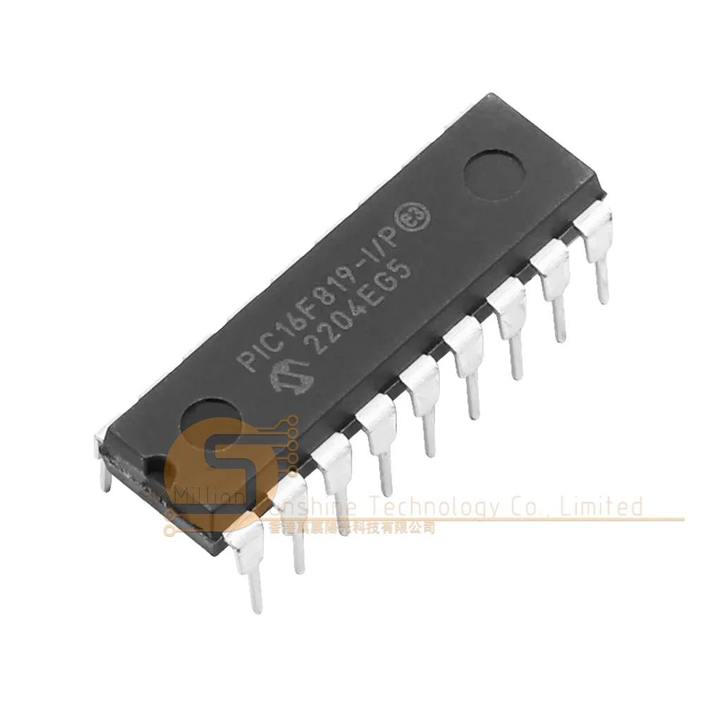 5pcs PIC16F819-I/P PDIP-18 PIC 20MHz 8 Bit 3.5KB Brand New and Original