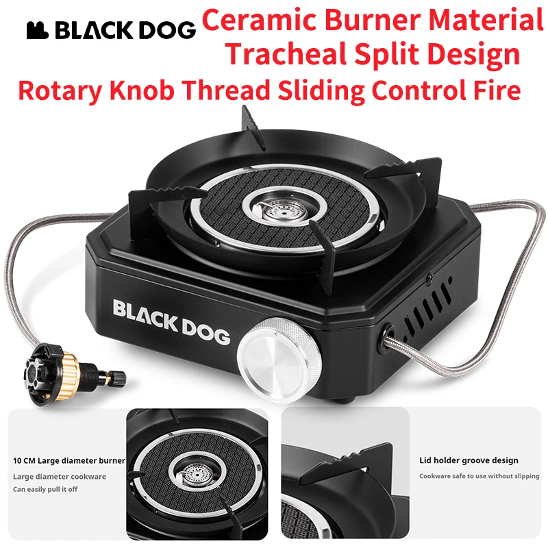 

Naturehike BLACKDOG Infrared Energy Gathering Split Furnace 10Cm Dual Core Combustion Furnace Head Energy Gathering Windproof In