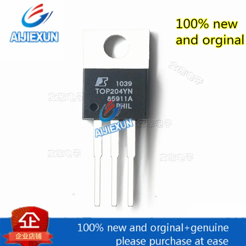 10pcs 100% novo e original TOP204YN TOP204YAI TO-220 em estoque