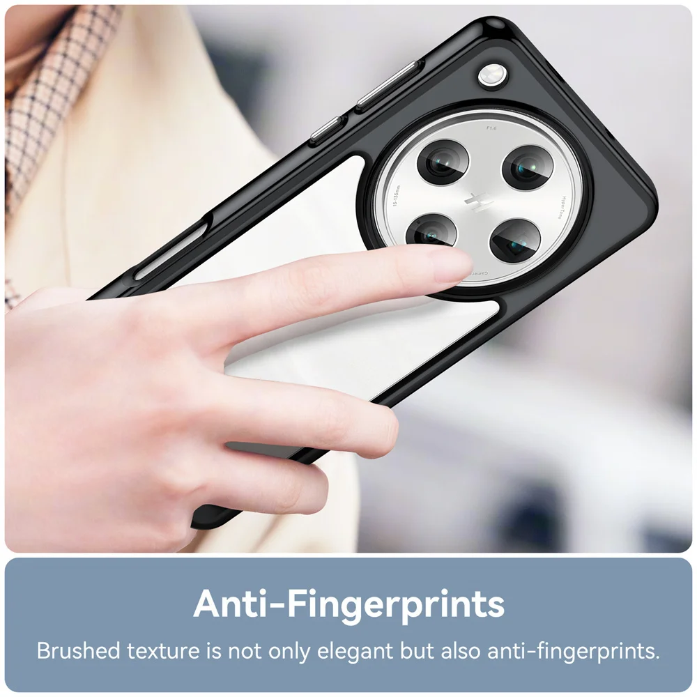 لـ OPPO Find X8 حافظة لهاتف OPPO Find X8 Pro FindX8 Fashion Full PMMA + TPC Phone Coque