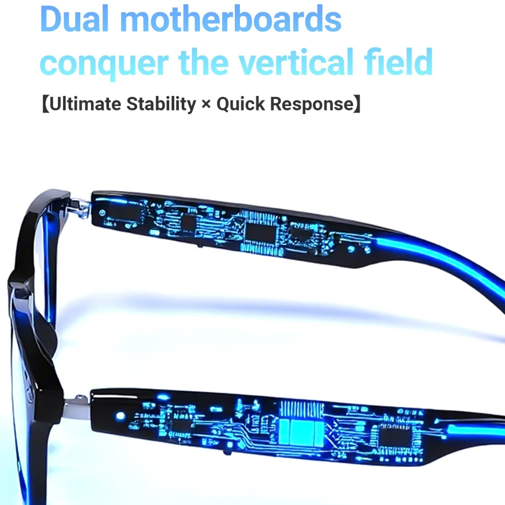 مواصفات F16 لنظارات الترجمة الذكية AI النظارات الشمسية الصوتية التحكم عن بعد الموسيقى النظارات الرياضية النظارات