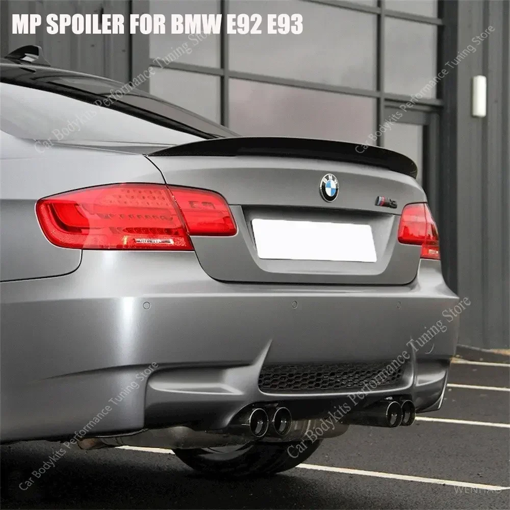 

For Bmw E92 E93 MP Style Rear Spoiler 320i 320d 325i 330i 330d 335i xi xd M3 Coupe Bodykits Rear Trunk Tail Wing Lid 2005-2013