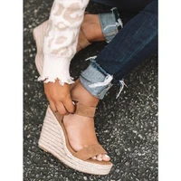High Heels Women Leisure Wedge heel sandals 2024 New Summer Sandals Party Platform Wedges Heeled Fish mouth sandalias - Image 3