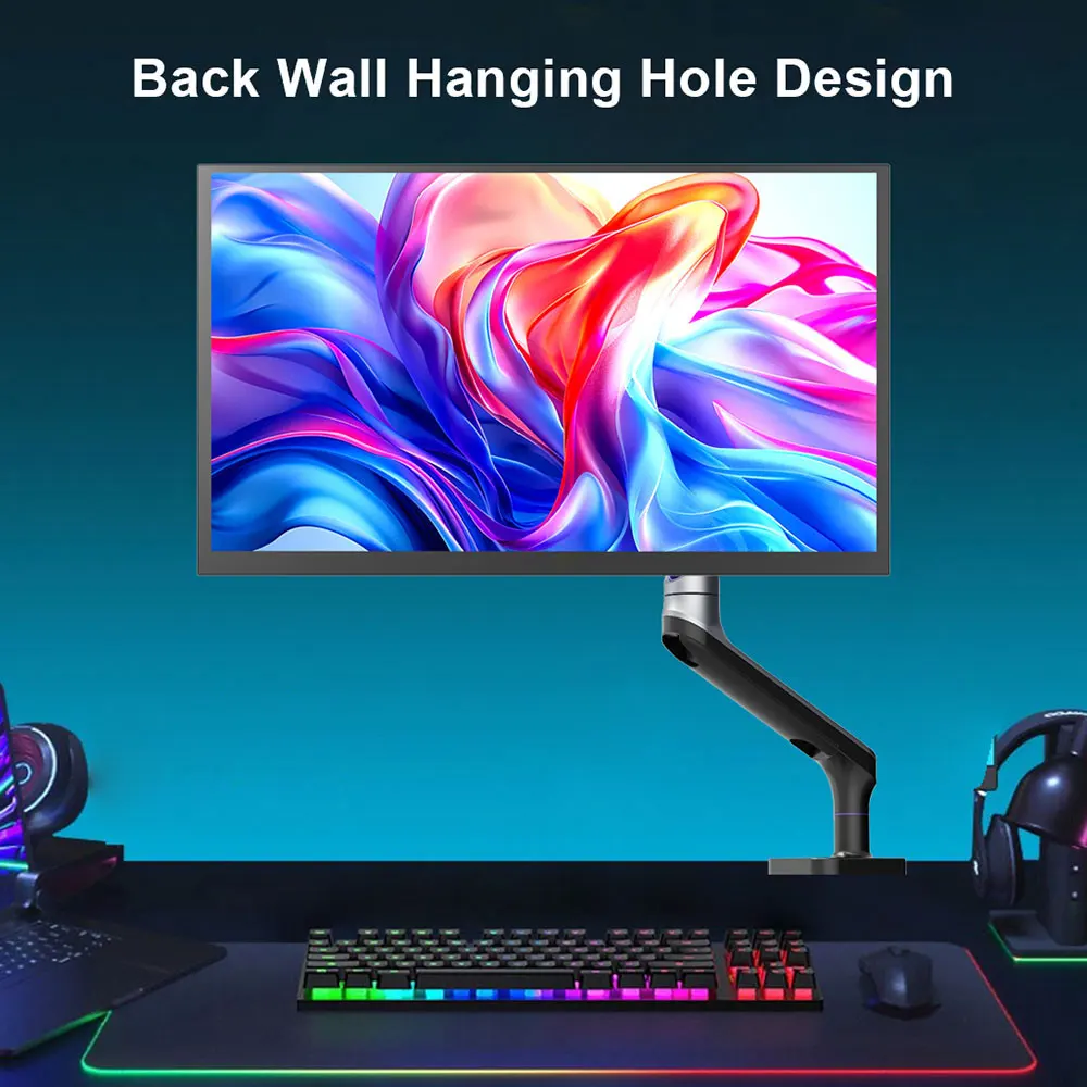 Immagine 3: Monitor portatile DLN da 27 pollici 2.5K 72% sRGB 165Hz, estensore dello schermo del laptop con porta Type C HDMI per Windows, Mac, ufficio, casa e gaming