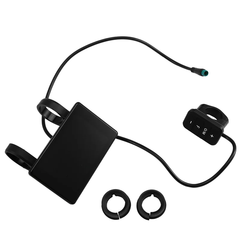 

AA75-электрический велосипедный прибор, электрический велосипедный счетчик, ЖК-дисплей, водонепроницаемый разъем