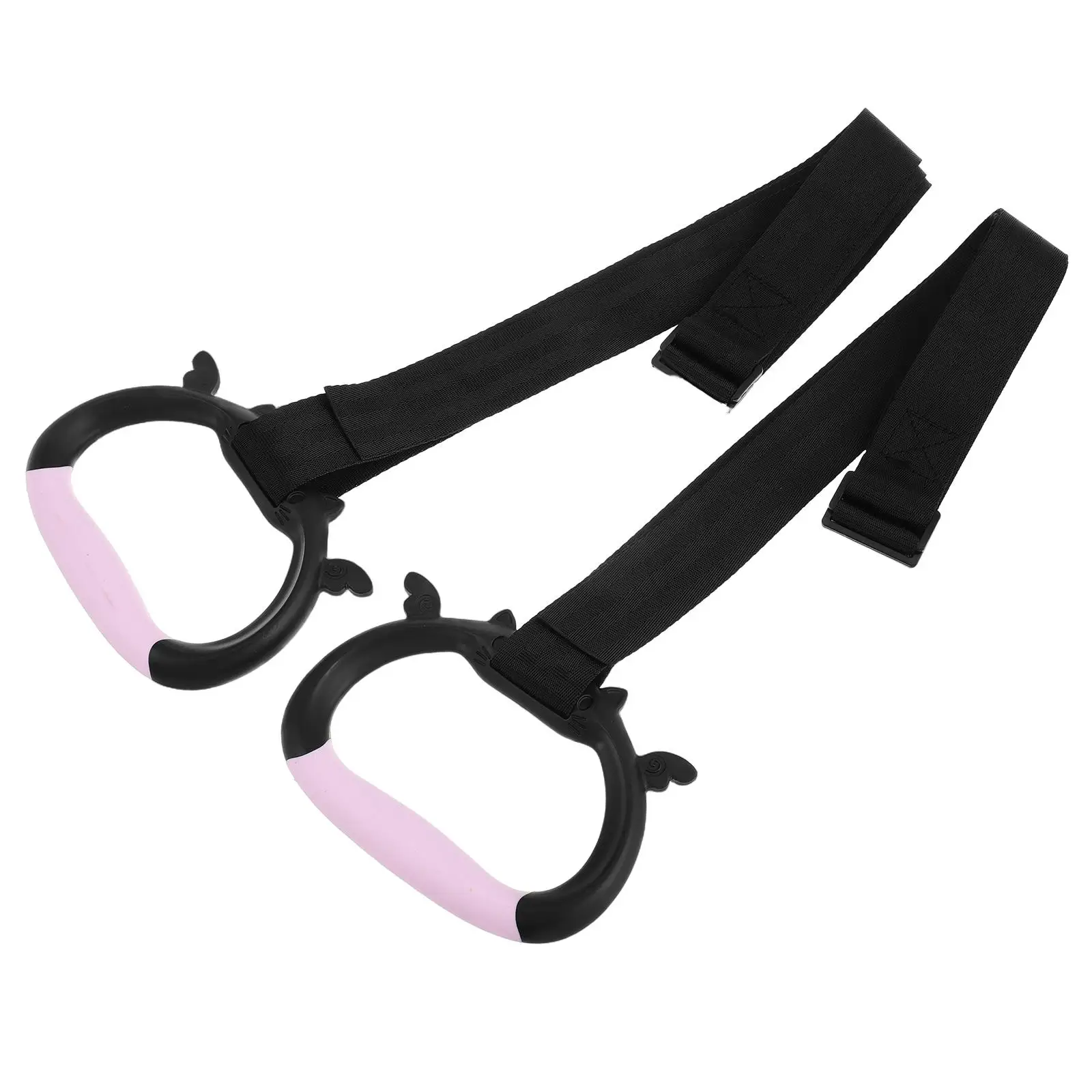 

2 PCS Children's Hanging Rings Gymnacits Playground Toddler Baby Training Pull up Ups Fitness