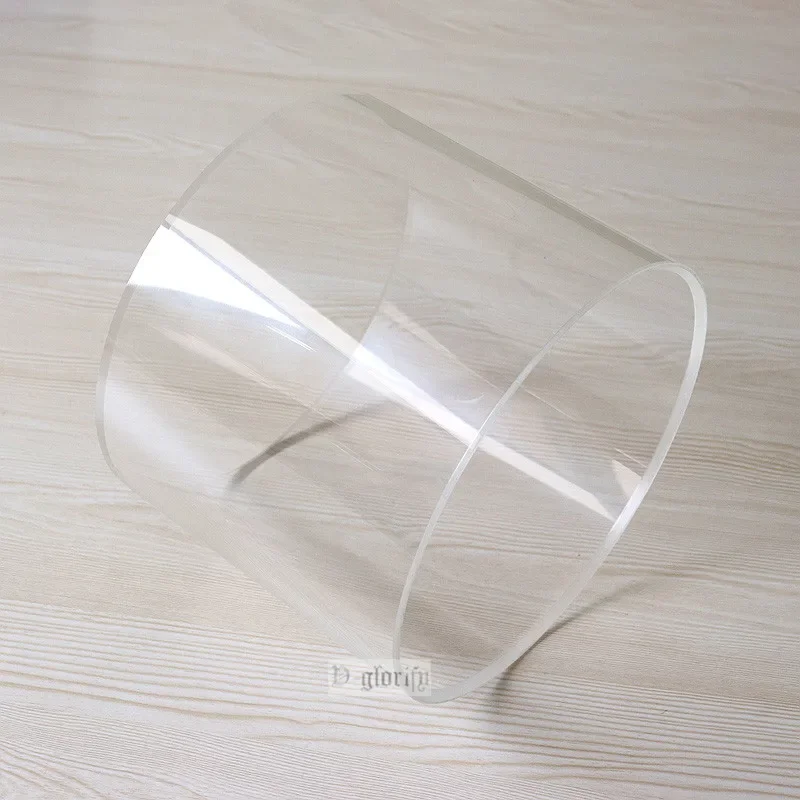 Transparent acrylic drum shells 10x7inch 10x8 inch 12x10inch