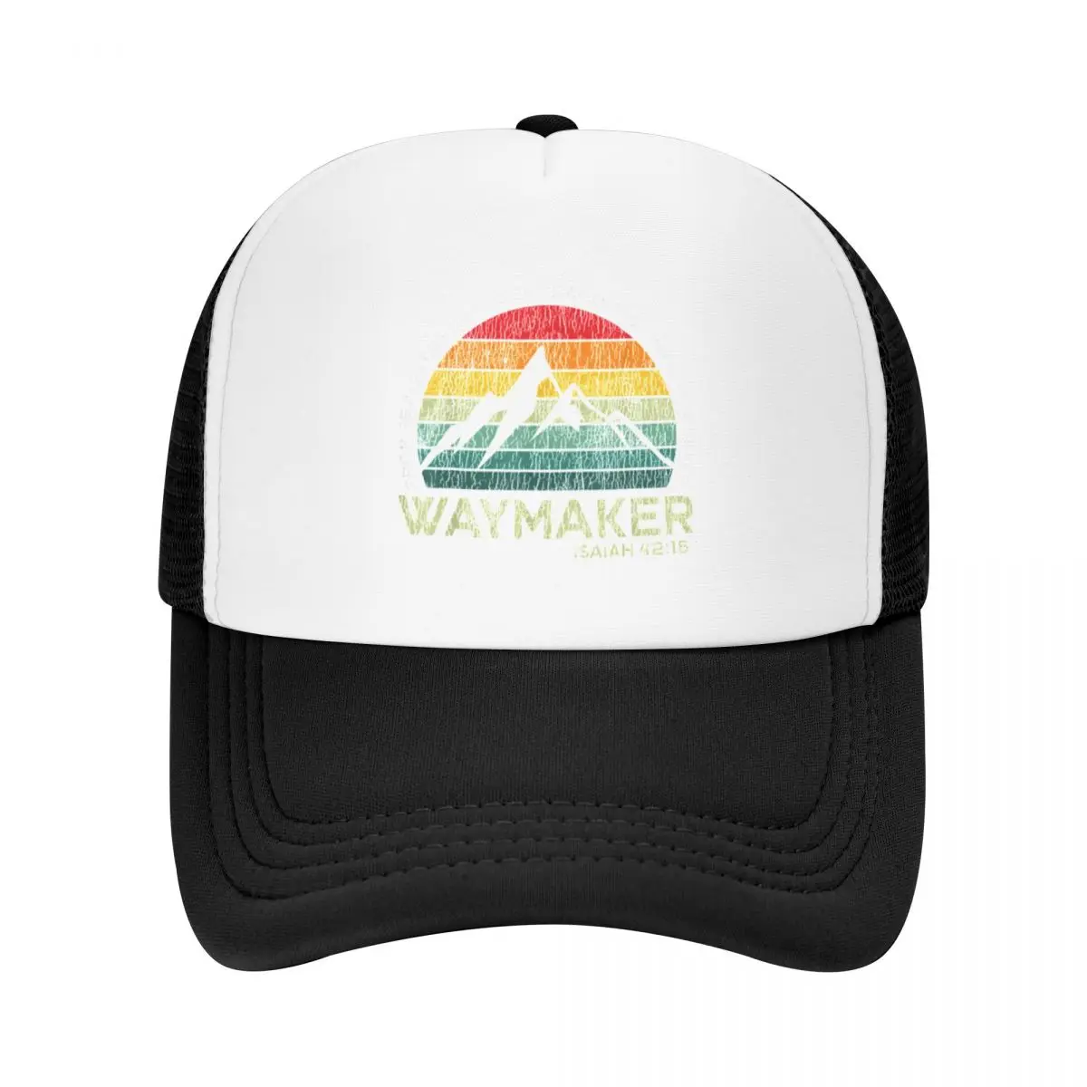 Vintage Waymaker Promise Keeper Miracle Worker Christian Baseball Cap Snap Back Hat hard hat Luxury Brand For Women 2024 Men's