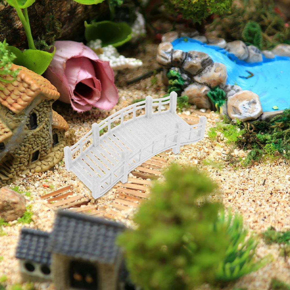 Miniatuur boog voor micro tuin decor aquarium bonsai boog brug beeldje tuin brug micro landschap decor tuin miniatuur